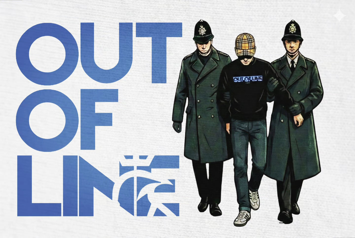 Camiseta Police Blanca