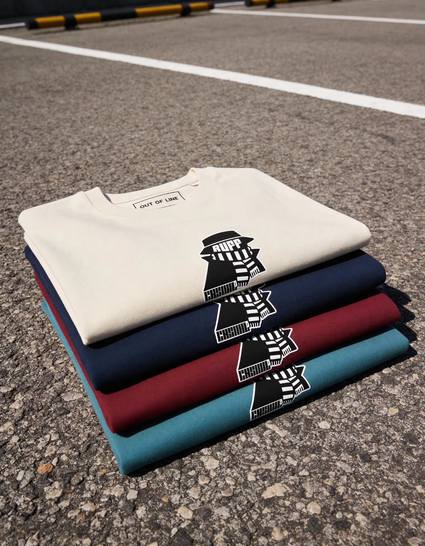 Camiseta ruff Logo Casual