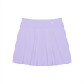 Women's A-Line Contrast Panel Slit Skirt