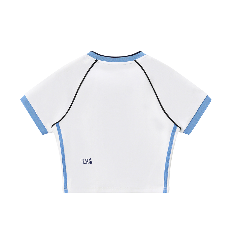 RUFF BASELINE — Blanco/Azul