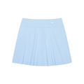 Women's A-Line Contrast Panel Slit Skirt