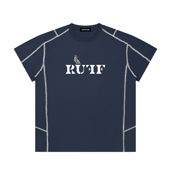 Unisex Contrast Stitch  Regular Fit T-Shirt