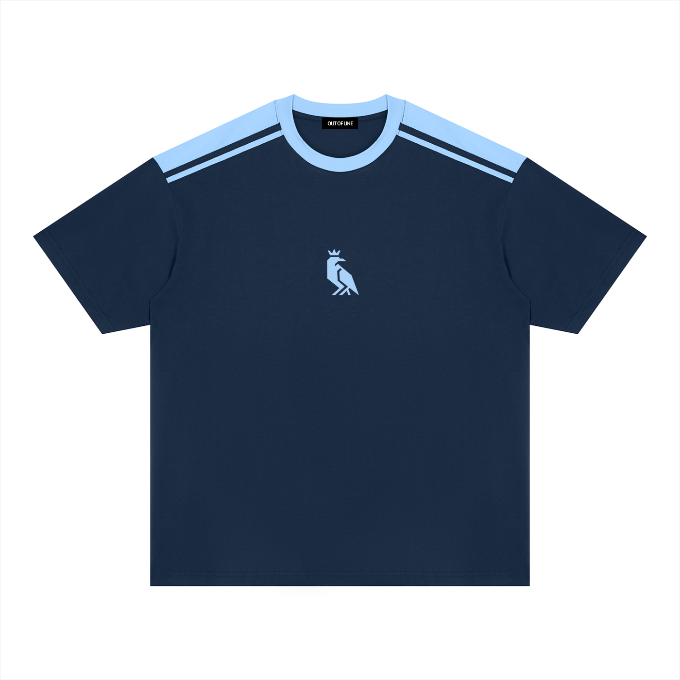 Camiseta RUFF CASACA en marino, imagen 1 de 4