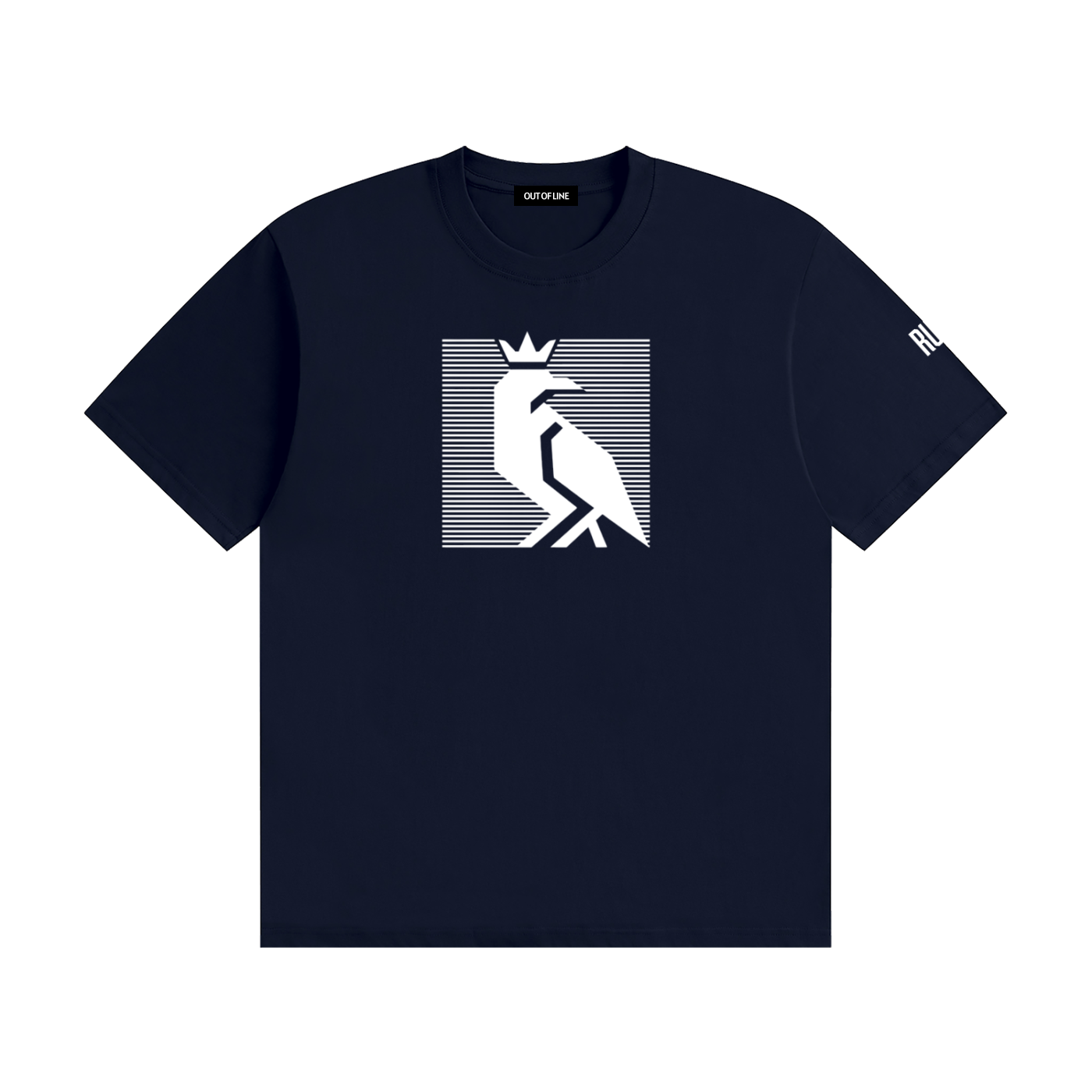 Camiseta RUFF CENTINELA en marino, imagen 1 de 5