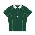 Women’s Slim Fit Quarter-Zip Polo Shirt