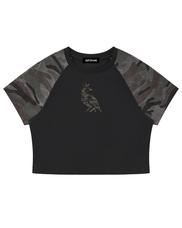 RUFF RAGLAN — Negro con Gris