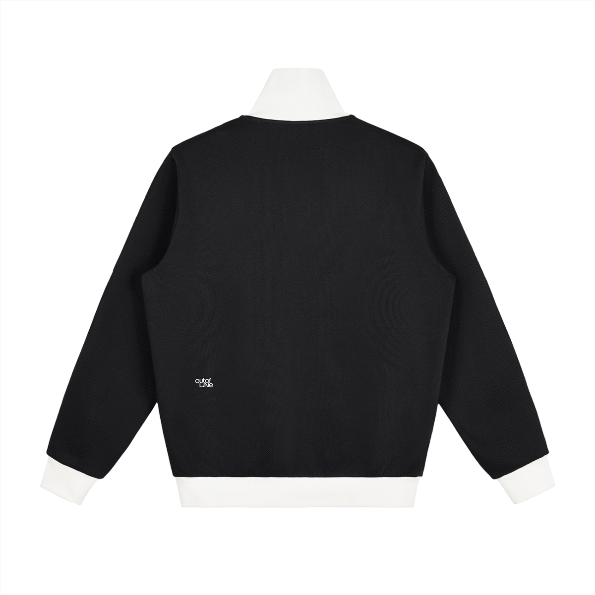 Chaqueta RUFF TRACKSUIT FLEECE en negro, imagen 2 de 2