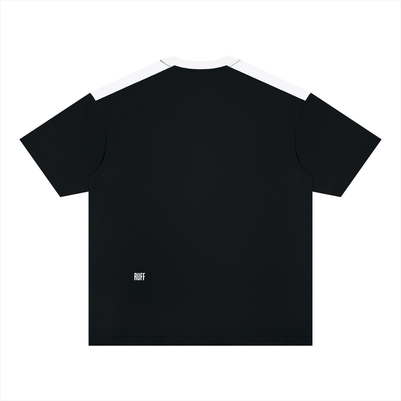 Unisex Color Block Loose T-Shirt