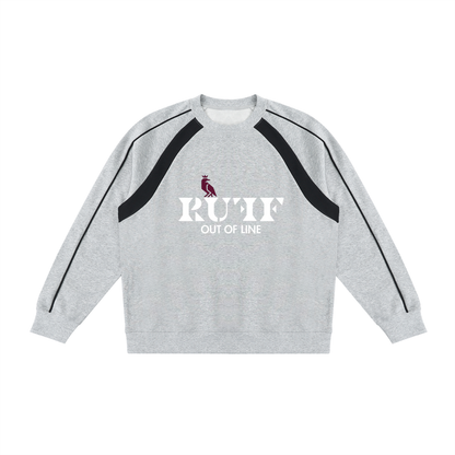 Unisex Color Block Crewneck Sweatshirt