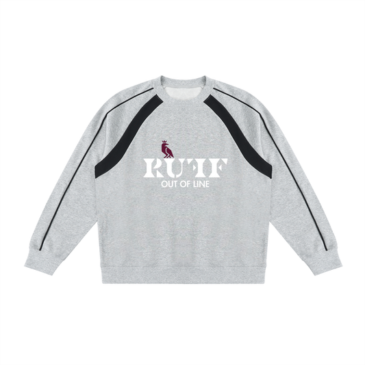 Unisex Color Block Crewneck Sweatshirt