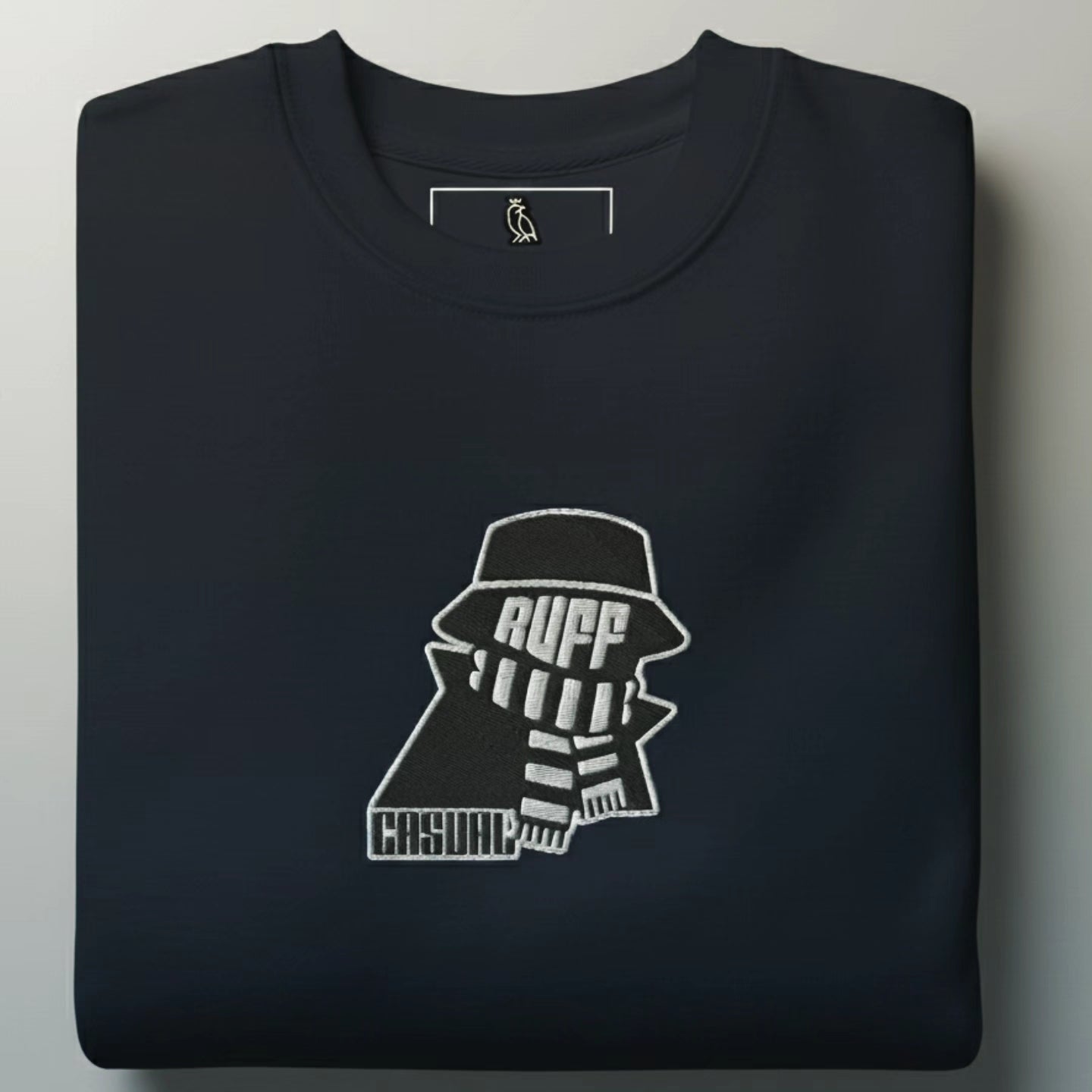 Sudadera RUFF INCÓGNITO en azul marino, imagen 7 de 8