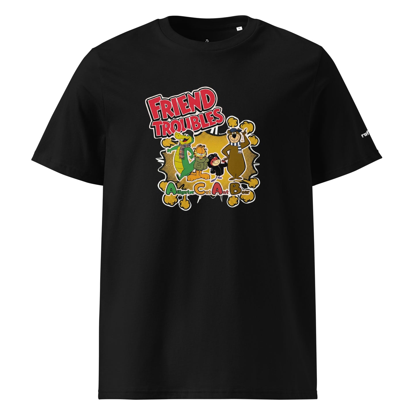 CAMISETA FRIEND TROUBLES NEGRA