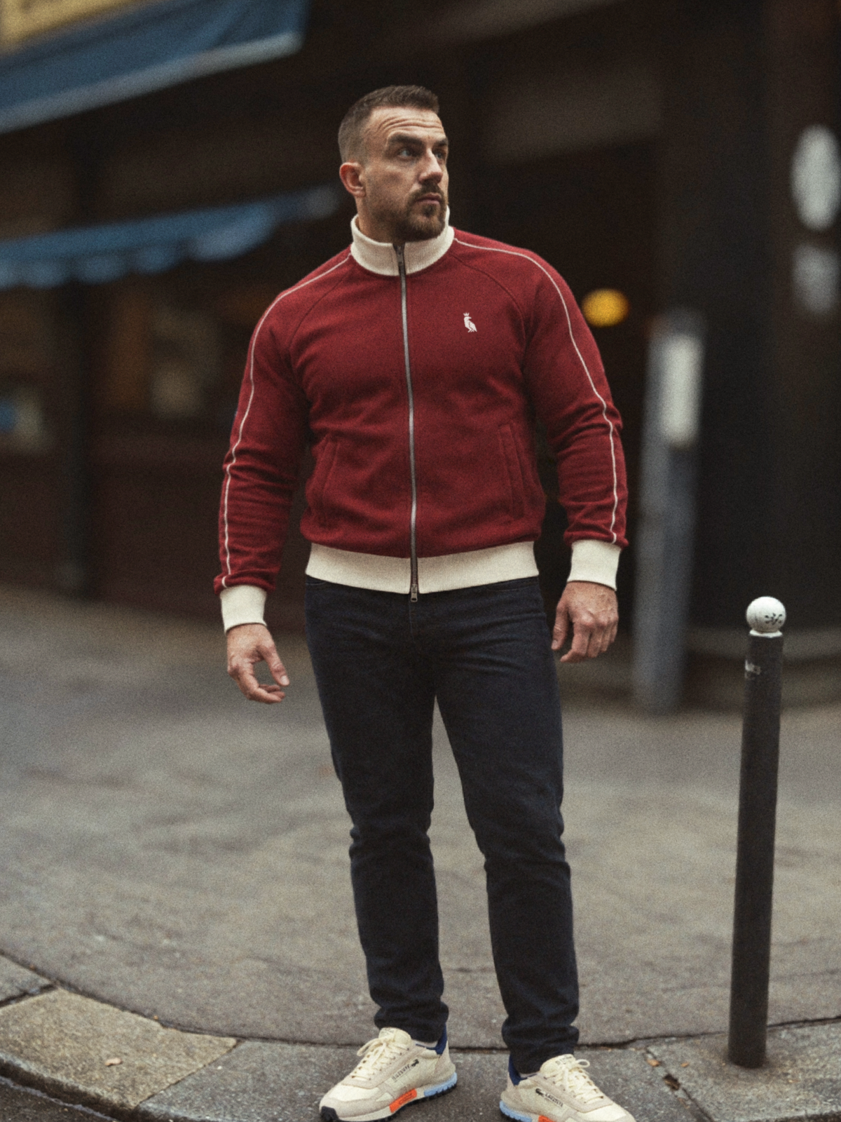 RUFF TRACKSUIT RAGLAN — Rojo