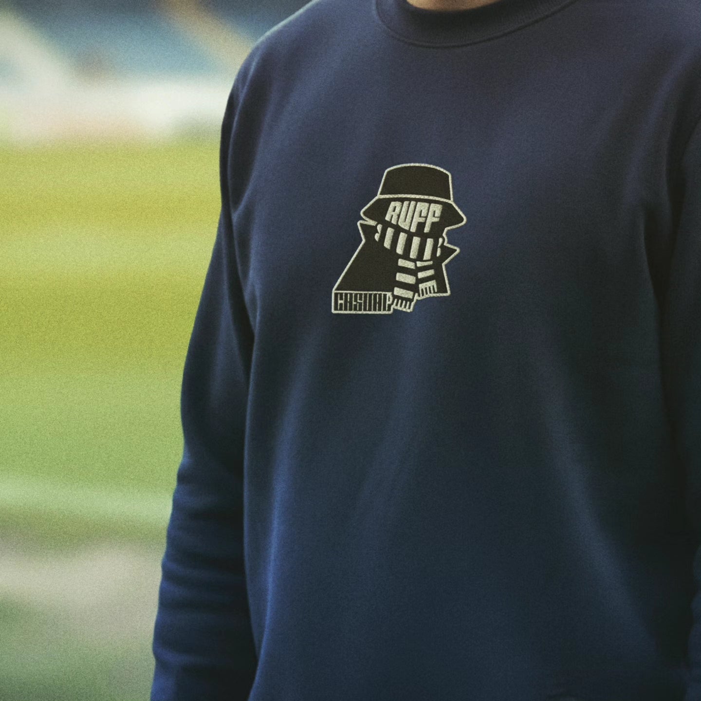 Sudadera RUFF INCÓGNITO en azul marino, imagen 8 de 8