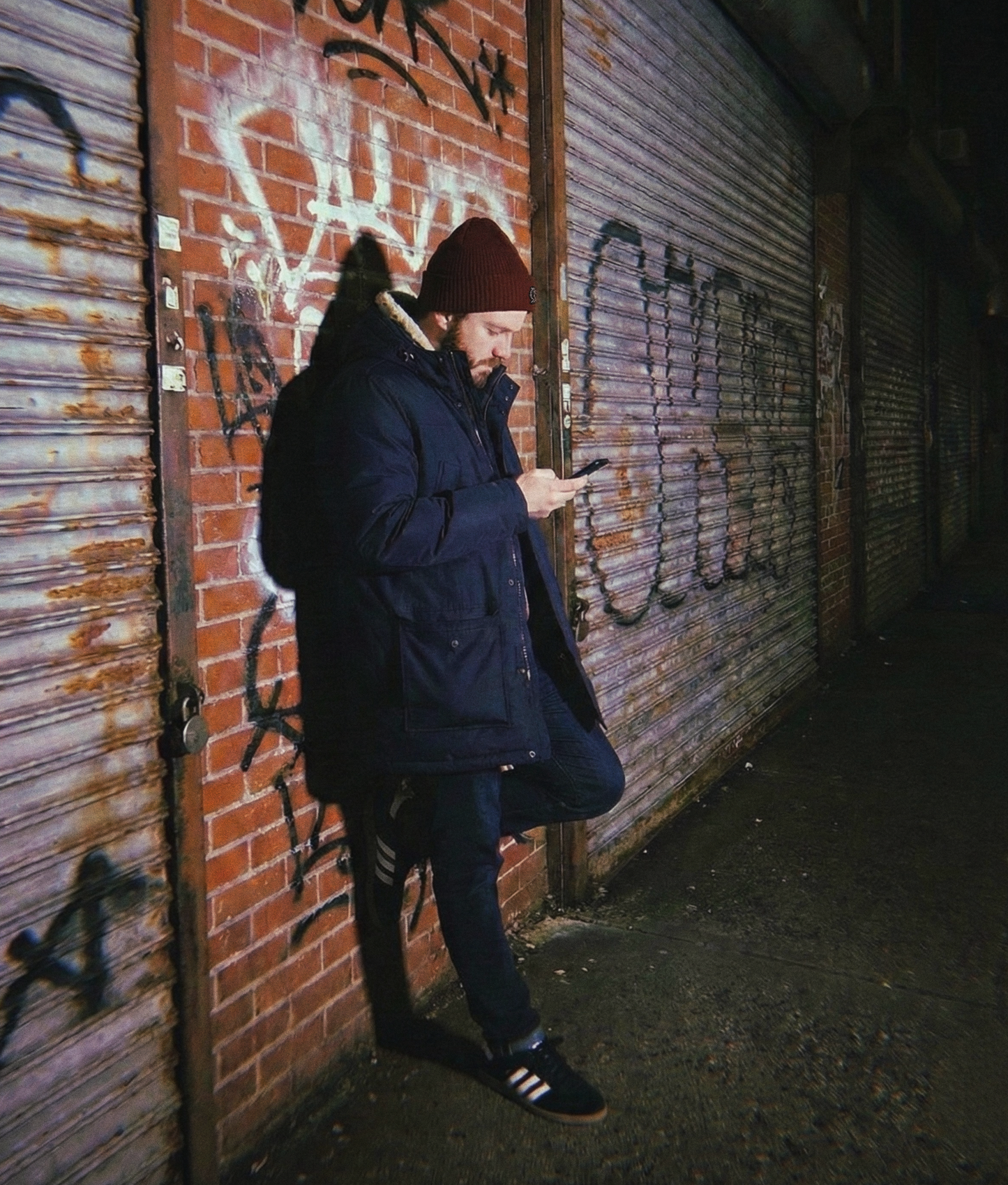 BEANIE "DOCKER" RIBBED — Concrete Grey, Oxblood, Navy