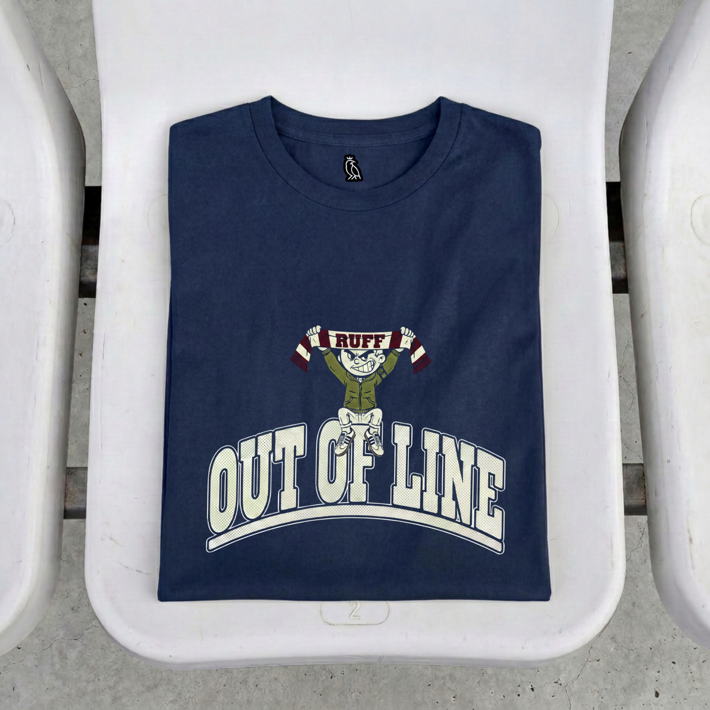 Camiseta TERRACE AZUL MARINO