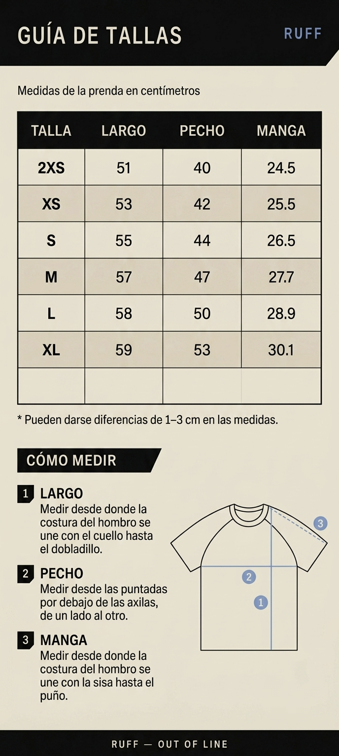 Polo RUFF EMPATE en blanco, imagen 3 de 3