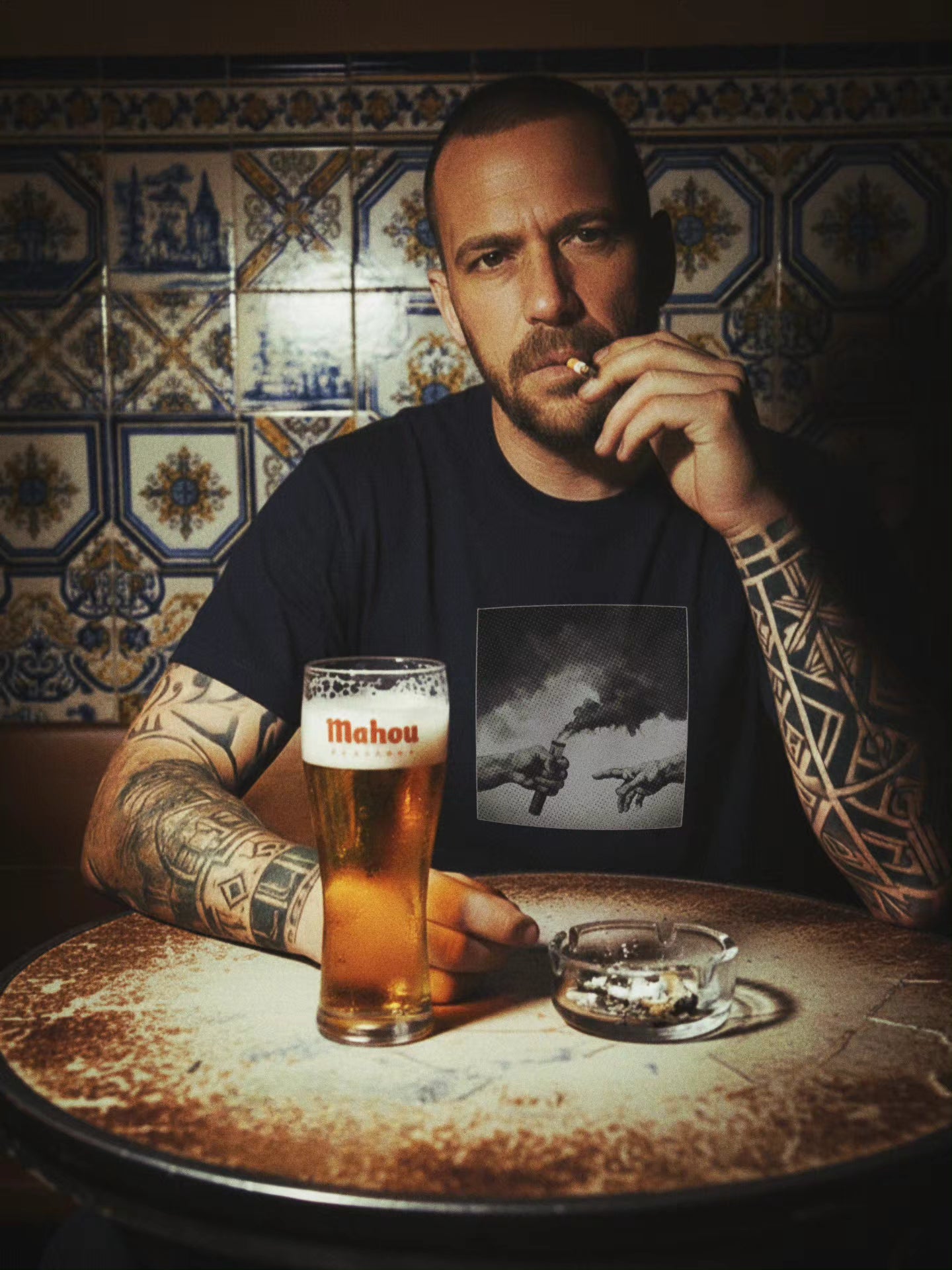 Camiseta THE CREATION Azul Marino