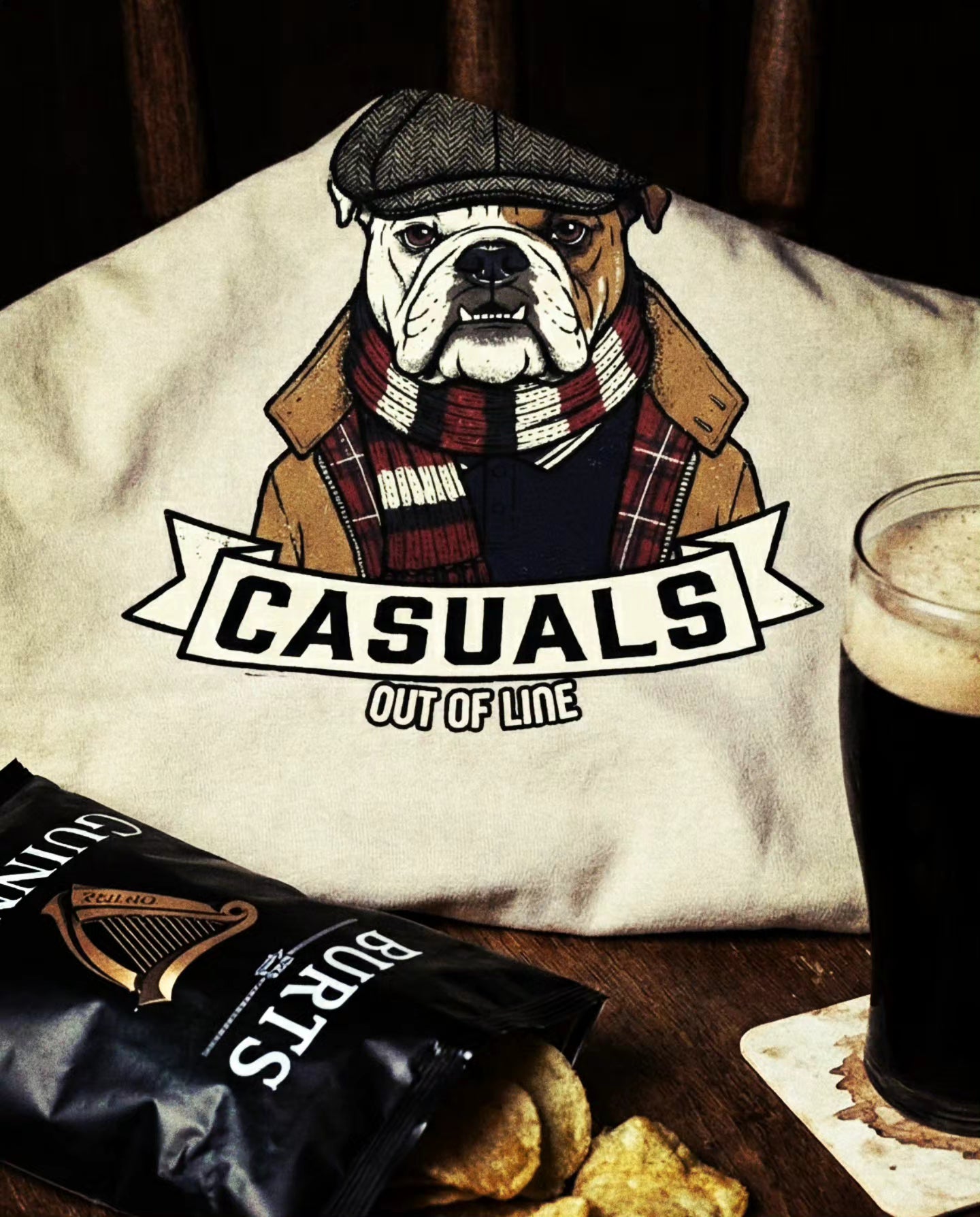 Camiseta Casual Trad Beige