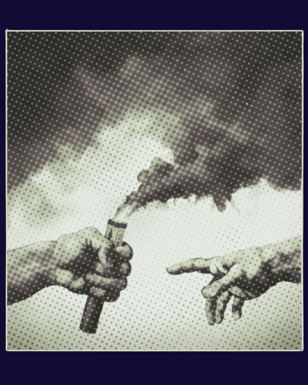 Camiseta THE CREATION Azul Marino