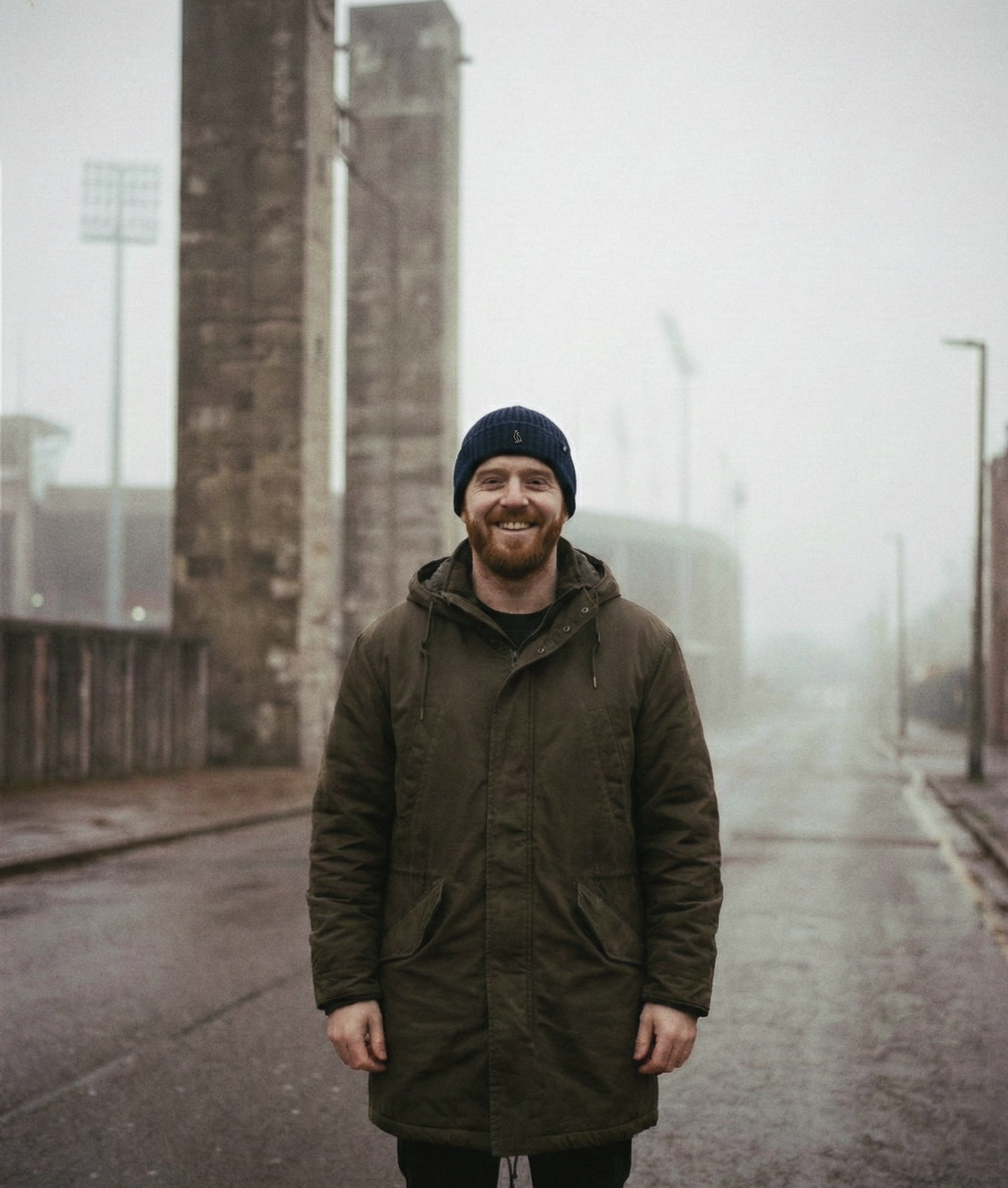 BEANIE "DOCKER" RIBBED — Concrete Grey, Oxblood, Navy
