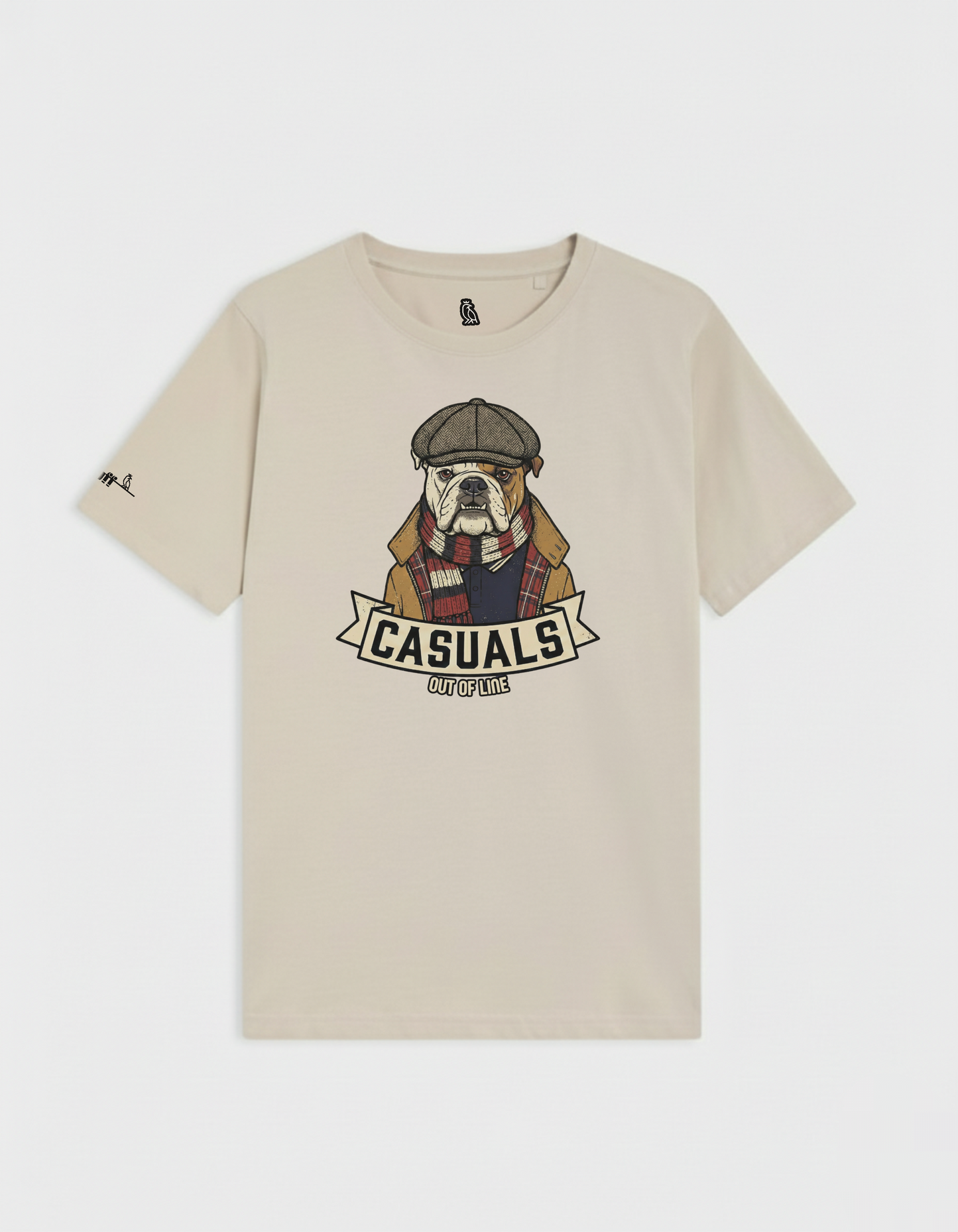 Camiseta Casual Trad Beige