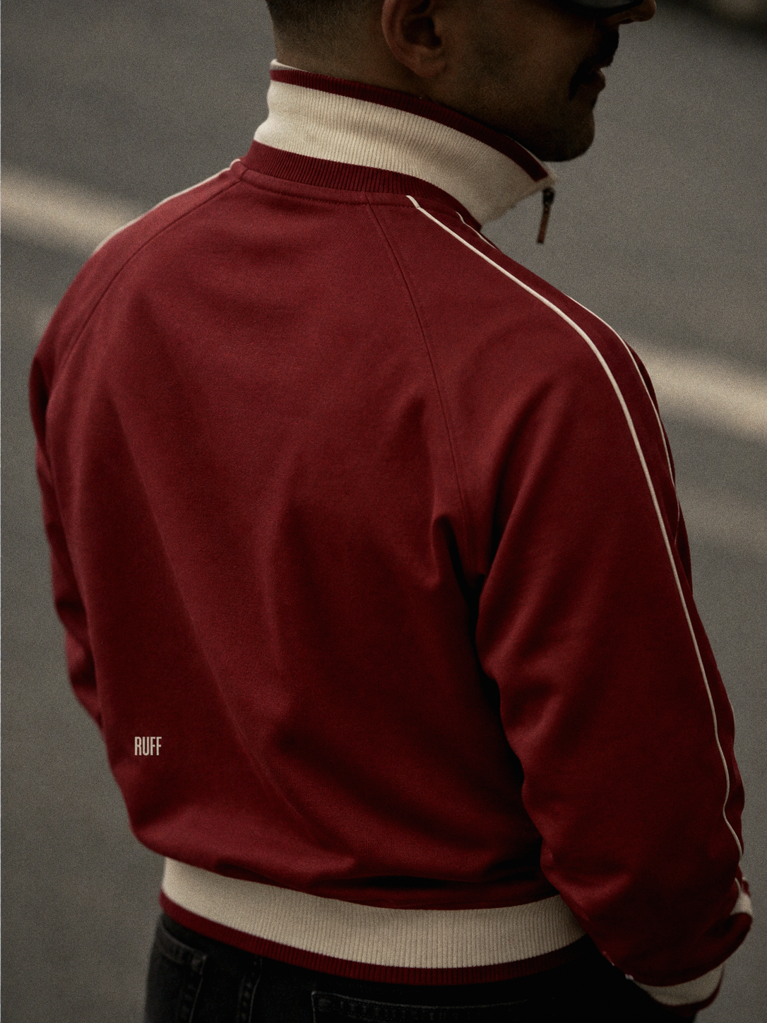 RUFF TRACKSUIT RAGLAN — Rojo
