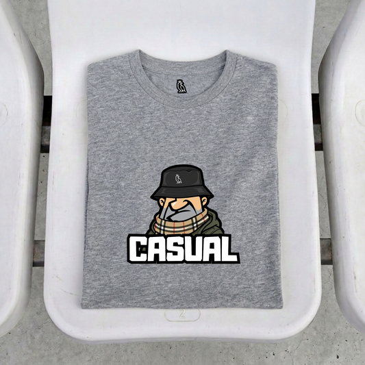 CAMISETA SUNDAY CASUAL GRIS