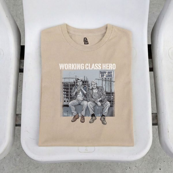 Camiseta Working Class Hero Beige