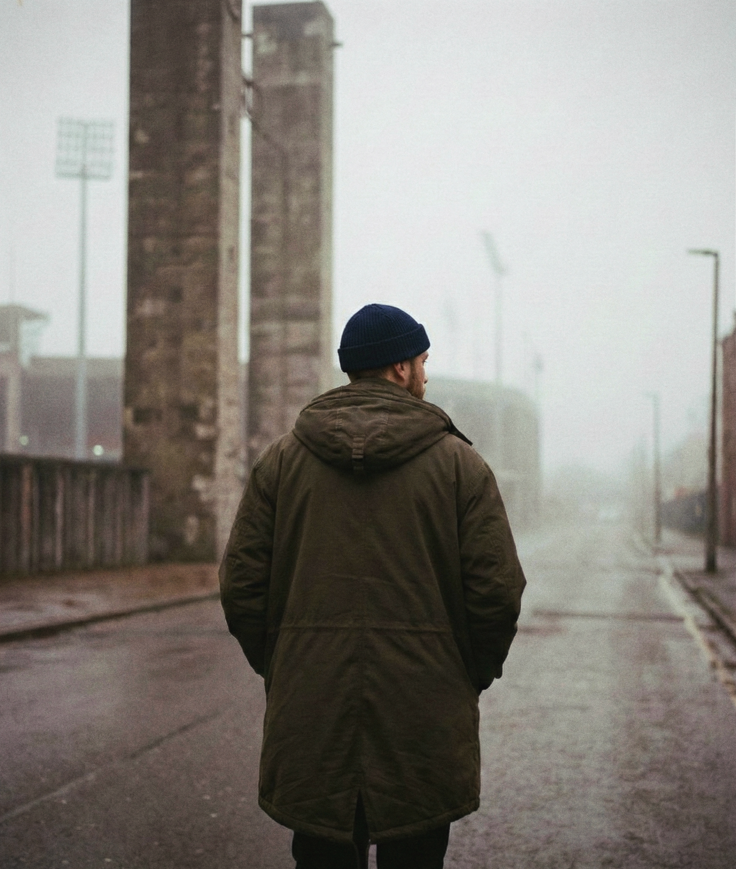 BEANIE "DOCKER" RIBBED — Concrete Grey, Oxblood, Navy